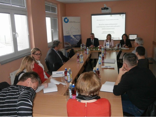 foto/ODRŽANA POČETNA KONFERENCIJA IPA IV PROJEKTA „STRUČNO OSPOSOBLJAVANJE I USAVRŠAVANJE ZAVARIVAČA PLINOM I ELEKTROZAVARIVAČA“