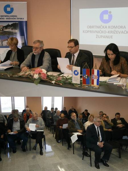 foto/VODSTVO HOK-a ODRŽALO SASTANAK S PREDSTAVNICIMA OBRTNIKA IZ ŠEST KOMORA SJEVEROZAPADNE HRVATSKE