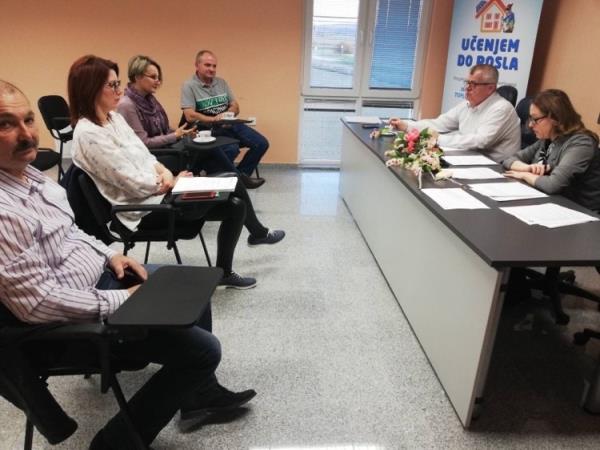 foto/Sjednica Upravnog vijeća Obrtničkog učilišta Pouka