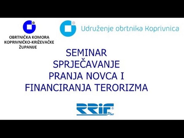 foto/SEMINAR NA TEMU ZAKONA O SPRJEČAVANJA PRANJA NOVCA I FINANCIRANJA TERORIZMA